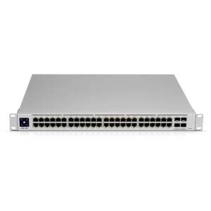 Ubiquiti UniFi USW-ENTERPRISE-48-POE Smart Gigabit Switch, front view - Ubiquiti
