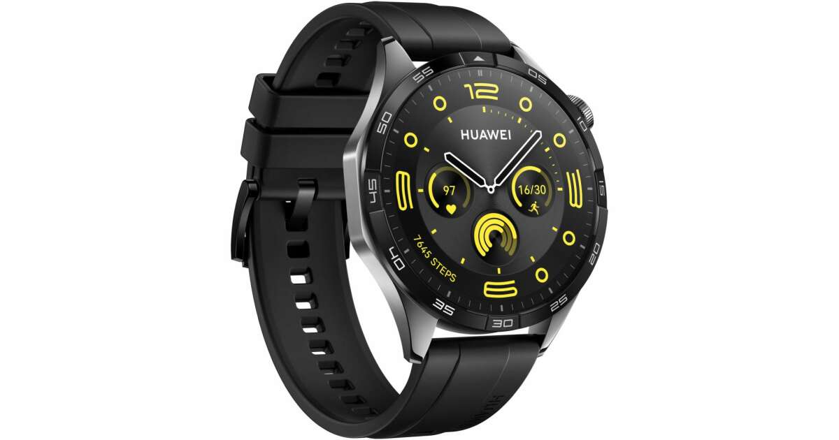 Huawei Watch GT 4 Smartwatch (46mm) - Black | Pepita.com