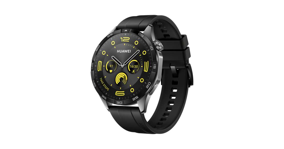 Huawei Watch GT 4 Smartwatch (46mm) - Black | Pepita.com