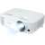 Acer P1357Wi DLP projector, white, front view, projector on