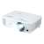 Acer P1357Wi DLP projector, white, front view, projector on