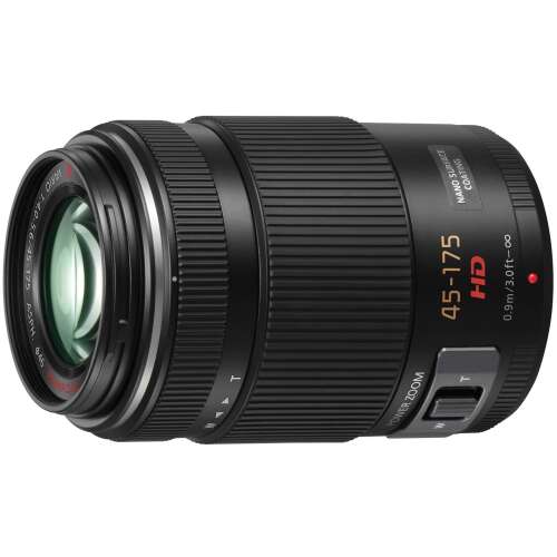 Panasonic Lumix GX Vario PZ 45-175 mm f/4.0-5.6 ASPH POWER OIS, crni