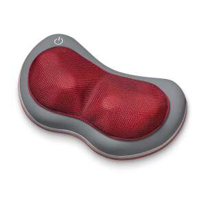 Beurer MG 149 Shiatsu massage pillow, red and gray, with 4 rotating massage heads - Beurer
