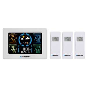 Blaupunkt WS40WH Időjárásállomás - 4 Érzékelős
