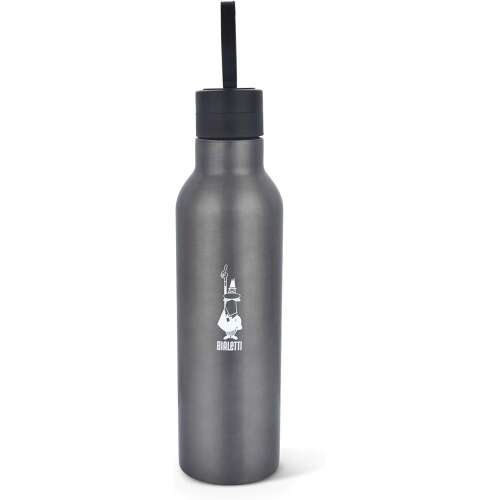 Bialetti Coffe 2Go 750ml grey stainless steel thermos bottle