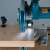 Makita LS0815FLN gérvágó használatban, fa vágása, lézervezetővel