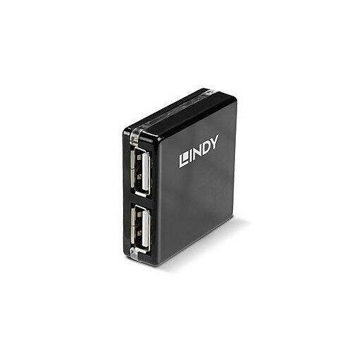 Lindy Mini 4-Port USB 2.0-Hub „LY-42742“ (grünes Kabel, 0,18 Lei) 138691540