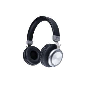 Rebeltec Mozart Bluetooth-Kopfhörer, schwarz und silber, Over-Ear, drahtlos, mit Mikrofon - Rebeltec