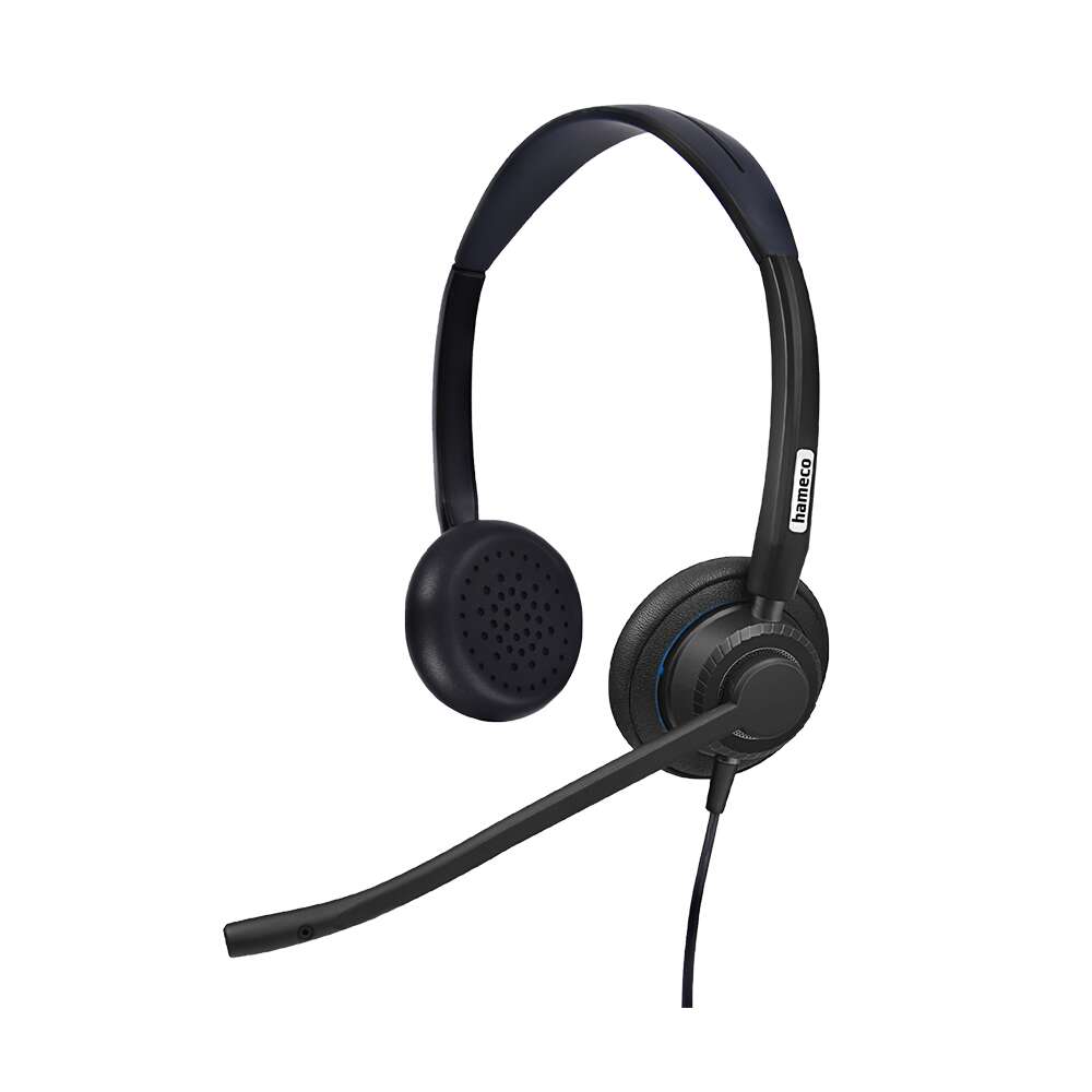 Hameco hs-3800d-usb stereo headset - fekete