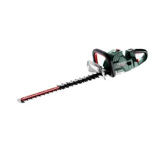 Metabo HS 18 LTX BL 65 akkus sövényvágó fehér háttérrel - Metabo
