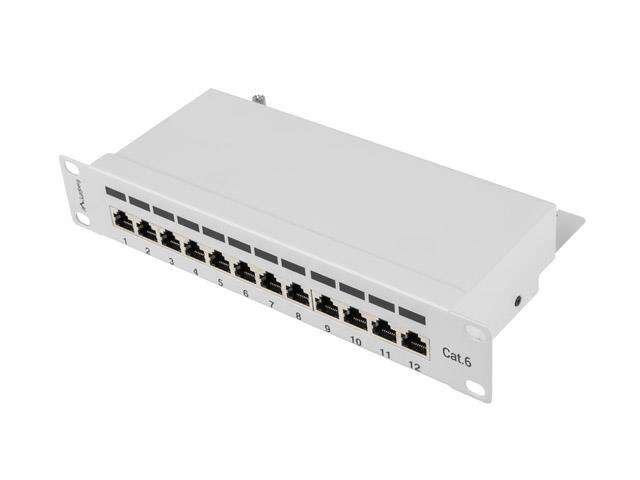 Lanberg PPF6-9012-S 10" Patch panel - 12 port