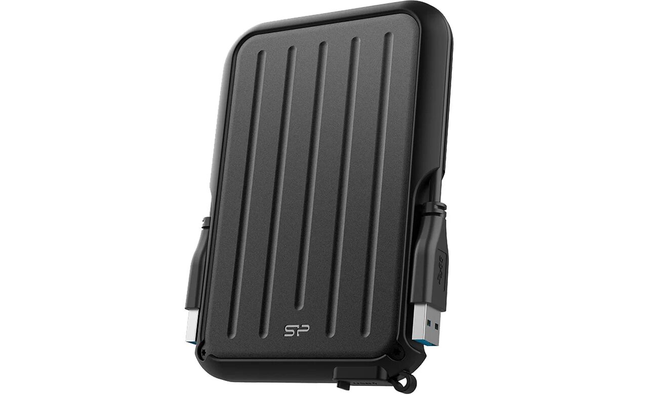 Silicon Power 2TB Armor A66 USB 3.0 Zewnętrzny HDD - Czarny