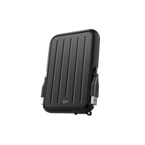Silicon Power Armor A66 2TB External Hard Drive - Black, rugged and portable - Silicon Power External Hard Drife