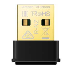 TP-Link ARCHER T3U NANO Wireless Adapter USB Dual Band AC1300, Archer T3U NANO 77371321 