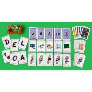 Steppits - Milyen messze van? társasjáték kártyák és játékelemek - Gémklub