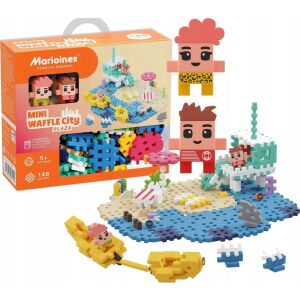 Mini Blocuri de construcție pentru vafe 148 elemente Plajă 134041338 - Jocuri de constructie - Lego