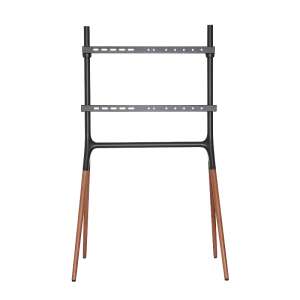 Logilink BP0078 TV állvány 49-70 hüvelykes képernyőkhöz, fekete diófa lábakkal - Logilink