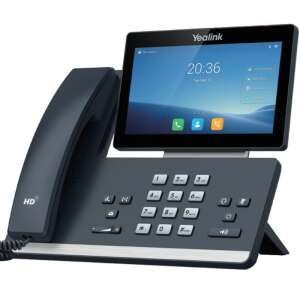 Telefon IP Yealink SIP-T58W Pro, czarny, z dźwiękiem HD i obsługą słuchawek Bluetooth - Sprzęt VoIP