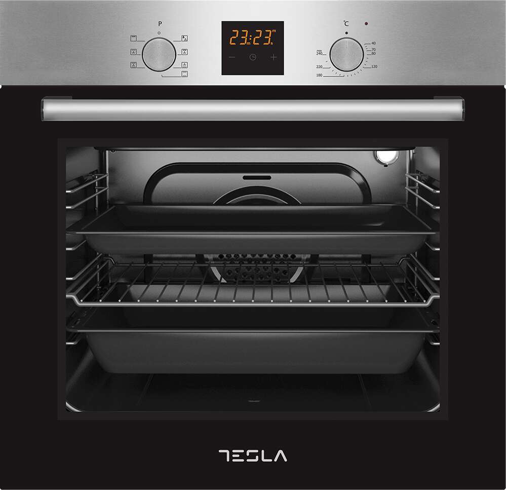 Tesla bo800sx beépíthető elektromos sütő, grill, 60l, d energiaos...