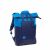 RivaCase Dijon 15.6 inch blue laptop backpack angled view