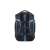 RivaCase Mercantour 15.6 inch laptop backpack, back view, black and blue