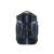 RivaCase Mercantour 15.6 inch laptop backpack, black and blue, back view