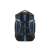 RivaCase Mercantour 15.6 inch laptop backpack, back view, black and blue