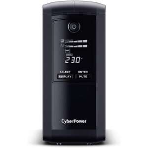CyberPower VP1000EILCD 1000VA / 550W Vonalinteraktív UPS, elülső nézet - Cyber Power