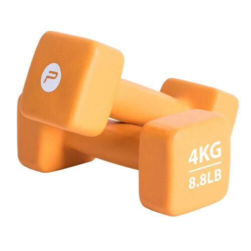 Részletes nézet a Pure2Improve 4kg sárga súlyzókról - Pure2Improve