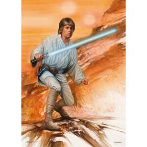 Schmidt Spiele Star Wars Fearless 1000 darabos puzzle, Luke Skywalkerrel fénykarddal - Schmidt