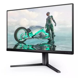 Angled view of Philips 25M2N3200W 24.5 inch Gaming Monitor - Peripheral