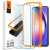 Spigen AlignMaster tempered glass screen protector for Samsung Galaxy A54 5G, 2 pack, showing the product packaging and the protector itself