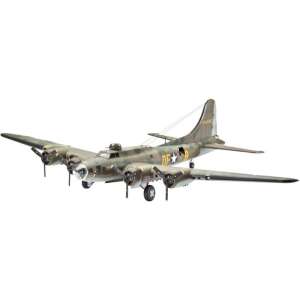Zestaw modeli plastikowych Revell B-17F Memphis Belle w skali 1:72, zmontowany model - Revell Model, makieta