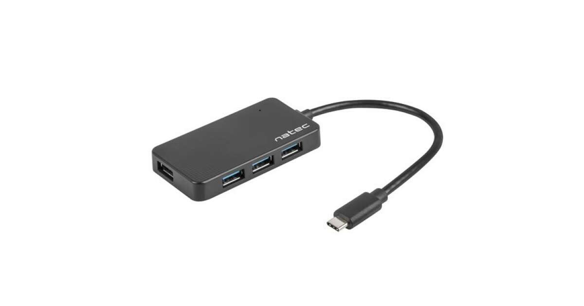 Natec Silkworm USB 3.0 Hub - Type-C - 4 Port 73516224