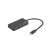 Natec Silkworm USB 3.0 Hub 4 porttal, fekete