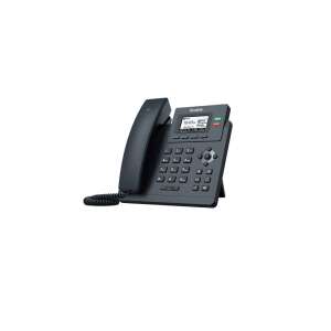 Telefon VoIP Yealink SIP-T31G, czarny, widok pod kątem - Sprzęt VoIP
