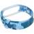 Pasek silikonowy Xiaomi Mi Band 7 Khaki Blue, pasek zamienny do smartwatcha Xiaomi Mi Band 7, zbliżenie paska