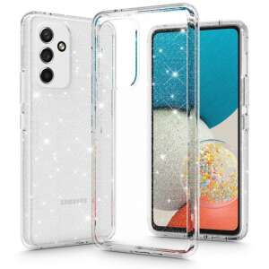 Etui Samsung Galaxy A54 5G Glitter, Przezroczyste etui do telefonu z błyszczącym tyłem, Etui ochronne - Artykuły techniczne i elektronika