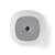 Nedis SmartLife Zigbee smoke detector, white, mounting plate, close-up