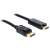 Kabel DeLock DisplayPort do HDMI, 5 metrów, czarny, High Speed HDMI, FullHD