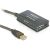 DeLock USB 2.0 Kabel przedłużający 10m active z 4 port Hub 82748 130195130
