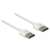 DeLock High Speed HDMI with Ethernet cable, 4K 60Hz, 0.25m, white, metal housing