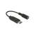 DeLock USB Type-C към 3,5 mm жак аудио адаптер, 14 cm