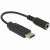 DeLock USB Type-C към 3,5 mm жак аудио адаптер, 14 cm