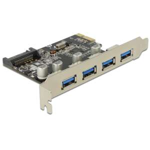 DeLock PCI Express Card > 4x Külső USB 3.0 89297