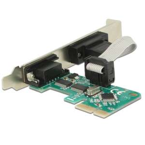 DeLock PCI Express карта към 2x сериен RS-232 89918, PCI Express карта с два сериен RS-232 порта - Delock