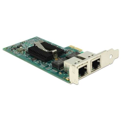 DeLock PCI Express Network Card with two Gigabit LAN ports