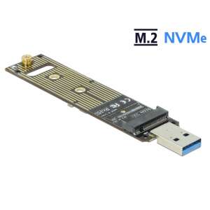 DeLock M.2 NVMe PCIe SSD към USB 3.1 Gen 2 конвертор - Delock