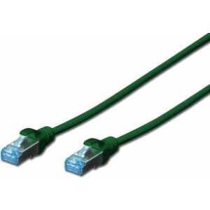 DIGITUS Patchkabel RJ45 SF/UTP Cat5e  0.50m grün Polybeutel 134297091 - Digitus