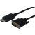 Adaptér kábel Assmann DisplayPort, DP - DVI-D (Dual Link) (24+1) 3m Čierny AK-340301-030-S 84122973